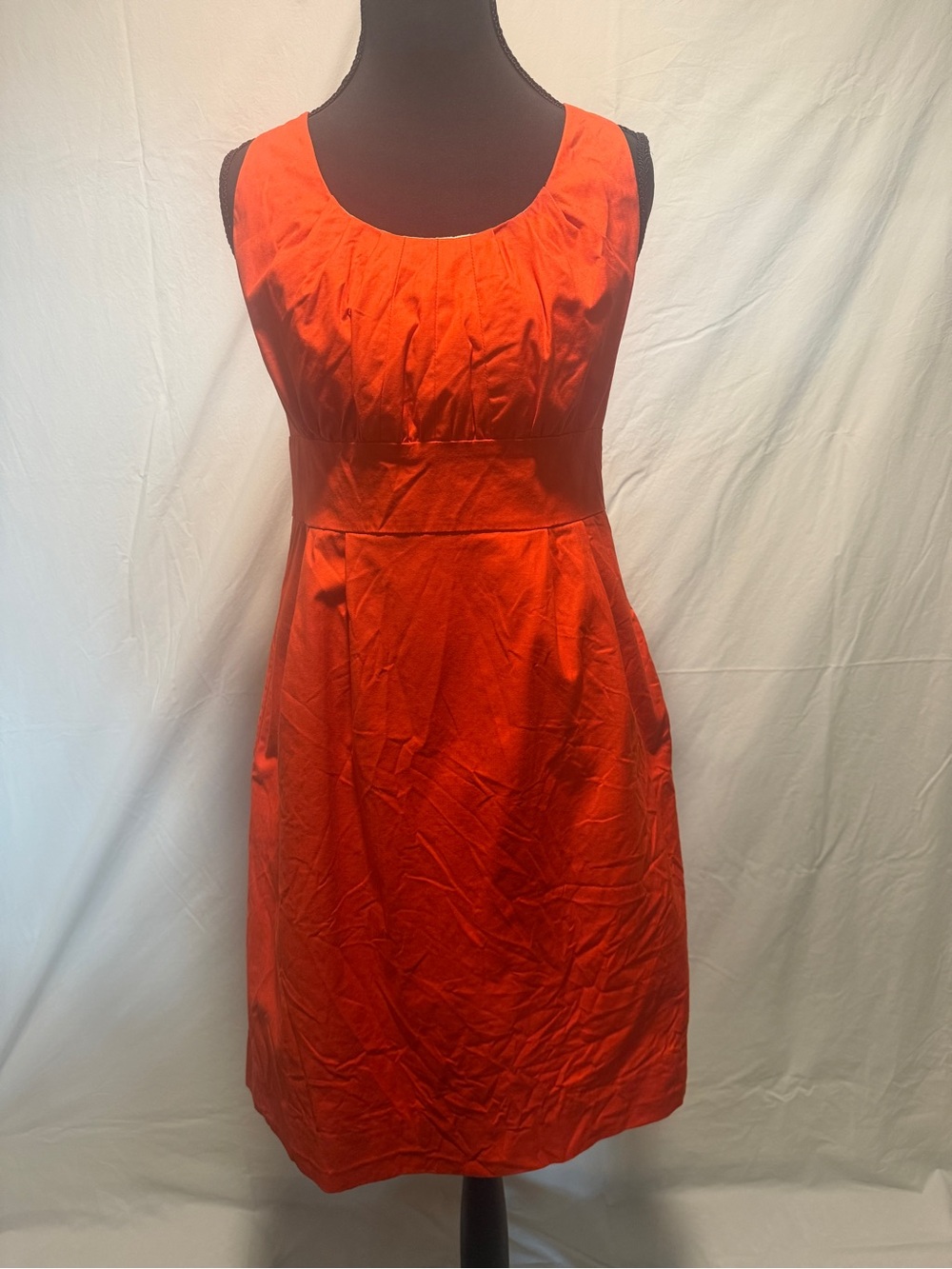 j crew factory cocktail dress J. Sleeveless Orange Boutique Taupe Bridesmaid Dresses - october certified cotton/2% elastane size:XXS